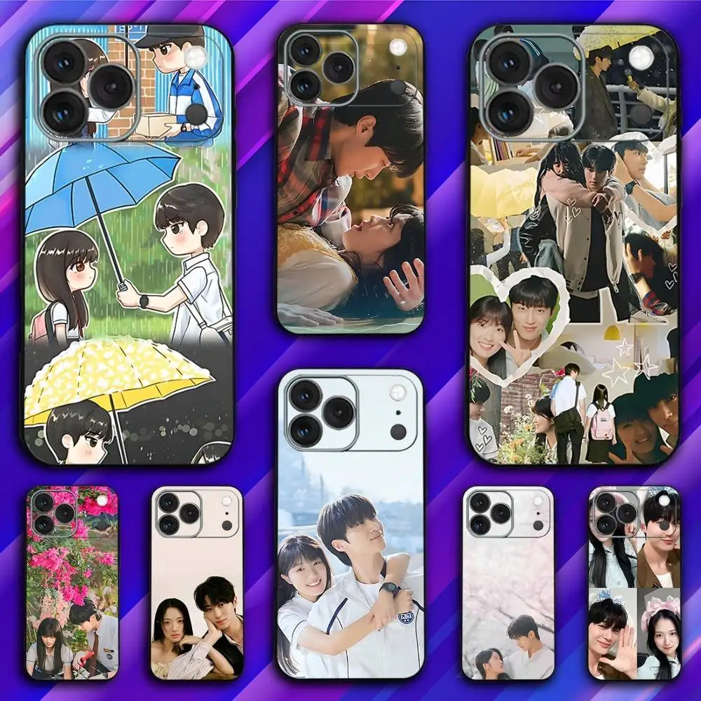 

L-Lovely TV R-Runner Phone Case For iPhone 17,16,15,14,13,12,11,Pro,Max,Plus,X,XS,SE4,E,Mini,Soft Black Case