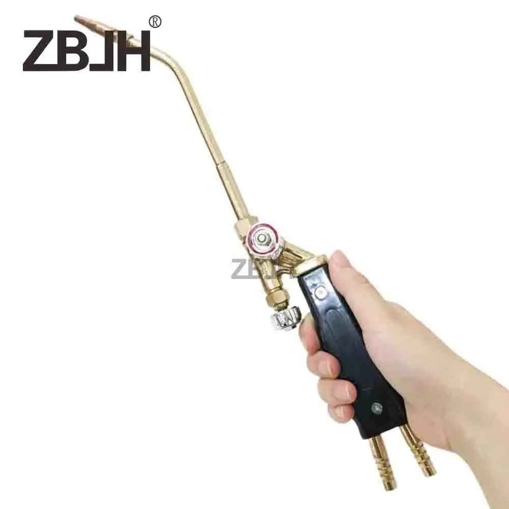 39cm Injection-type welding torches oxygen acetylene oxy-propane welding torch with 1pcs welding tip H01-6