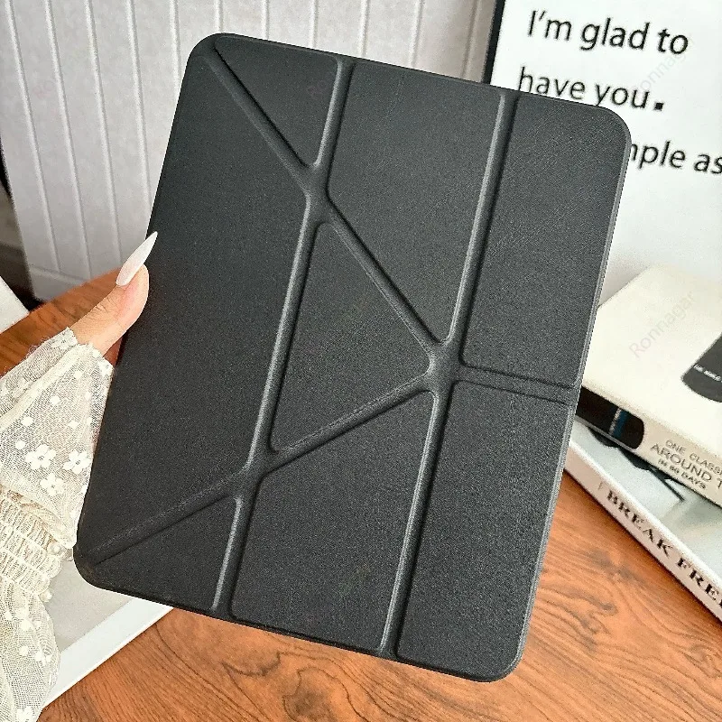 2 in 1 Detachable Sliding Case for iPad A16 11th/10th Gen 2025/2022 11/10.9'' Y-Fold Stand for iPad Air11 M4 M3 Pro11 2020-2022