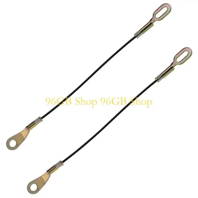 96GB Side Support Cable Pair for BT50 B2500 Pickup Rear Gate Service, 2-Piece Cable Set With Coated Cable Body and Metal