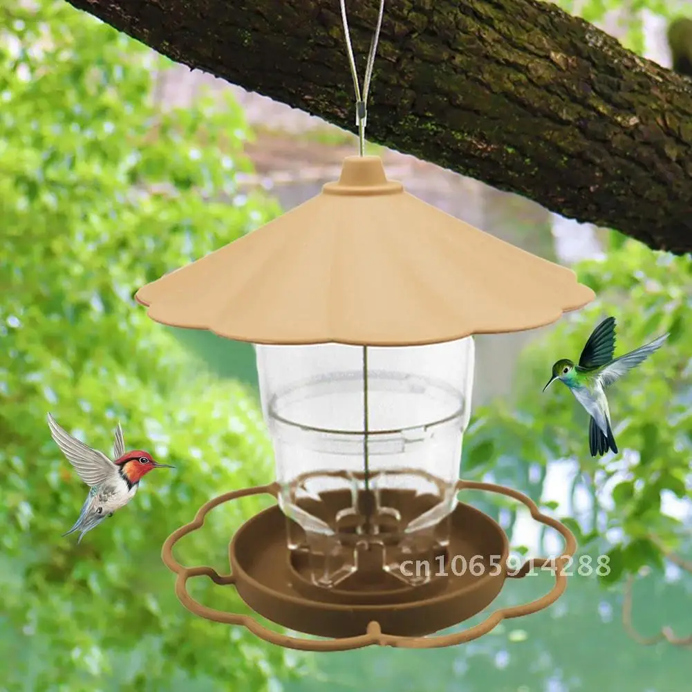 

Bird Feeder for Outdoor Squirrel Proof Metal Home Birdfeeder Tree Garden Outside Wild for Yard Decoration Ornaments Hanging