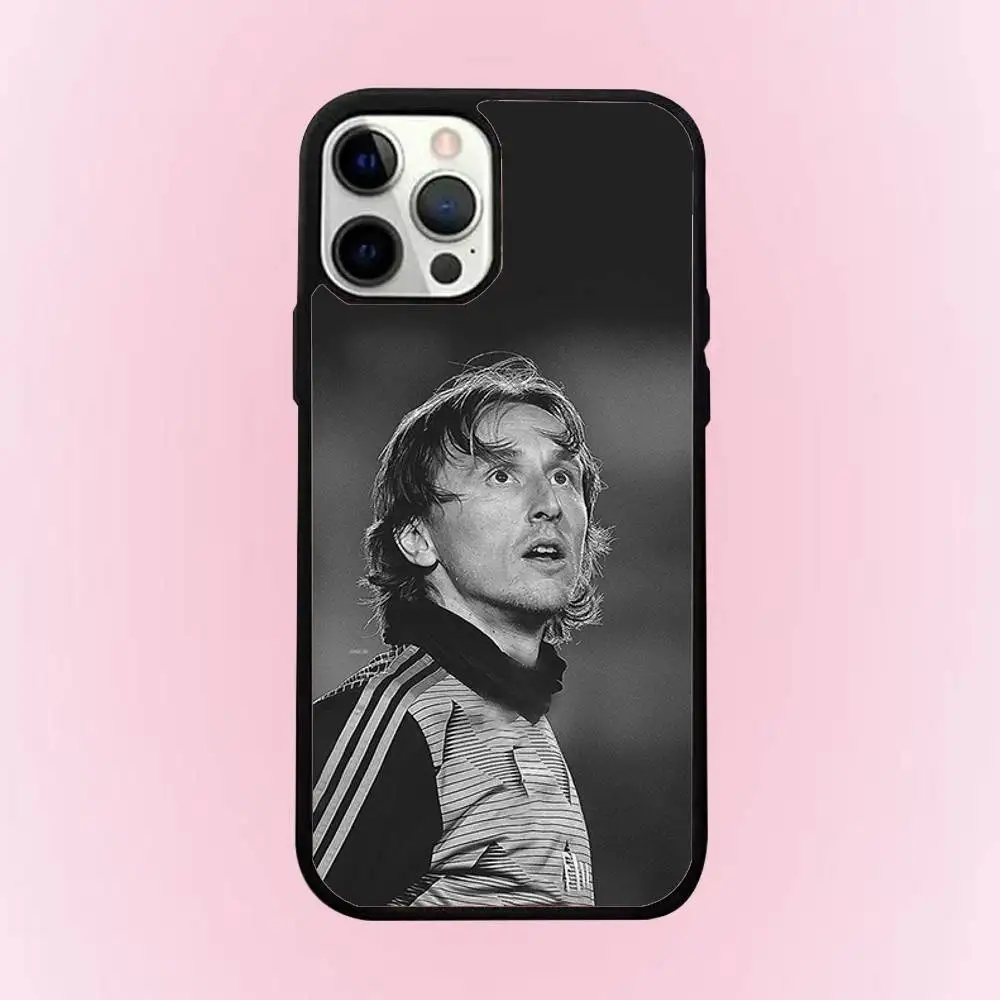حافظة هاتف L-Luka-as Football M-Modric-cs لهاتف iPhone 16e,16,15,14,13,12,11,Plus,Pro,Max,Mini Magsafe شحن لاسلكي مغناطيسي
