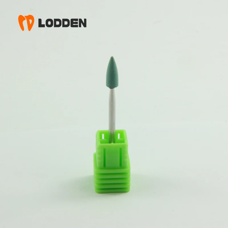 Lodden Dental Ceramic Diamond Polisher Grinder Dentist Lab Grinding Stones Polish for Zirconia Porcelain Crown Polishing Tools