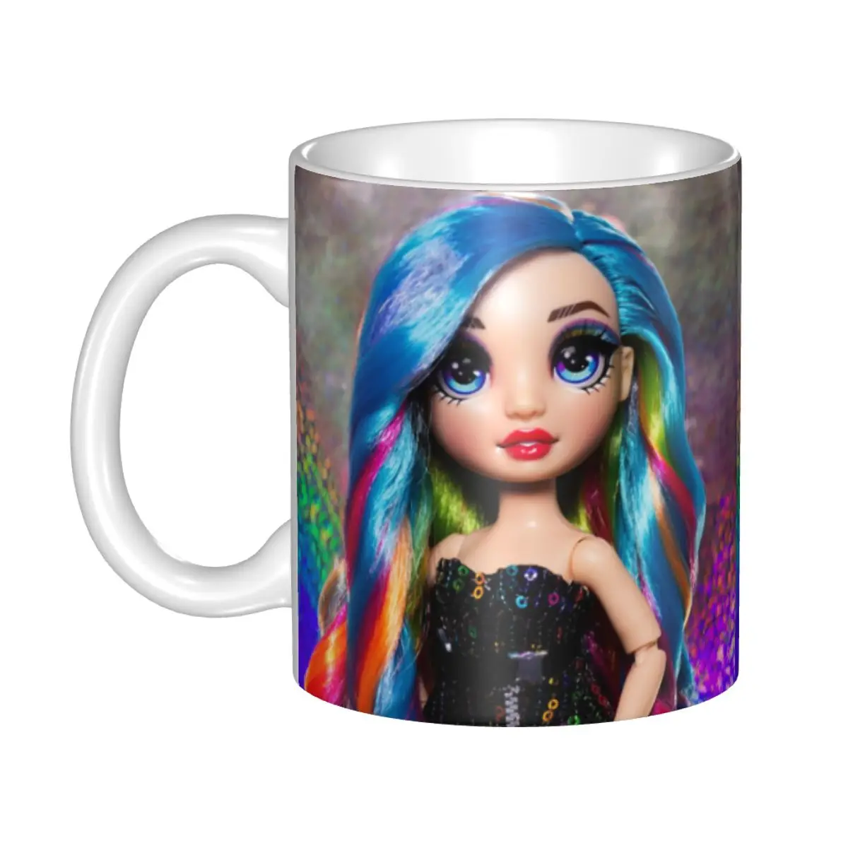 Rainbow High Bella Parker Coffee Mug DIY Custom Ceramic Milk Tea Mug