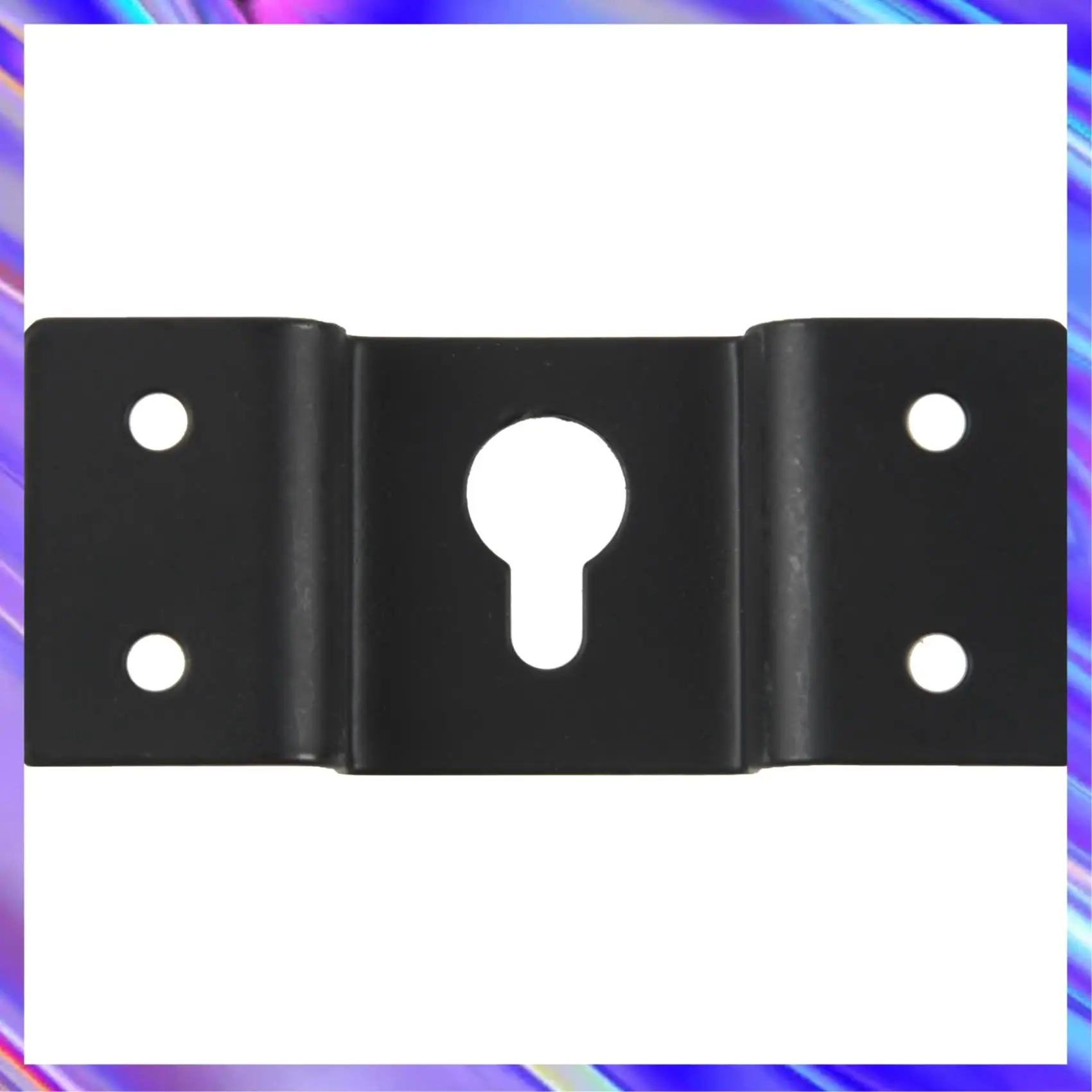 DIY เสียงกล่องเสียงลําโพง Wall Mount ตะขอเหล็กแขวนแผ่น 10 ชิ้น