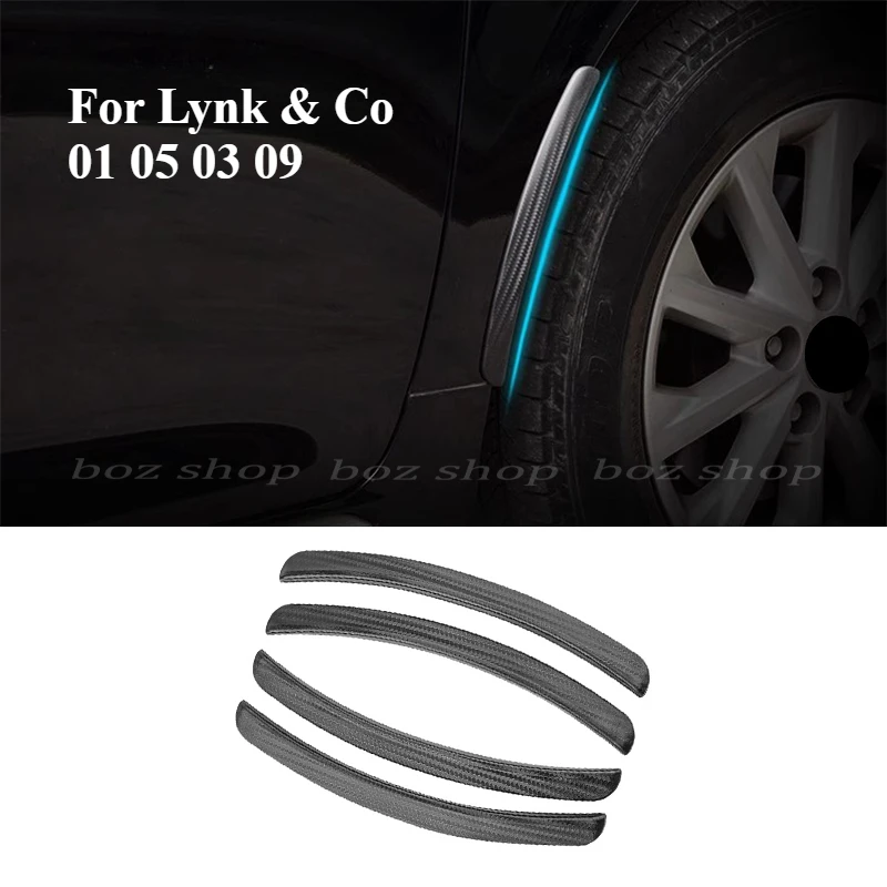 For Lynk & Co 01 05 03 09  Automotive Wheel Eyebrow Anti-scratch Fender Anti-collision Rubber Strip Modified Accessories