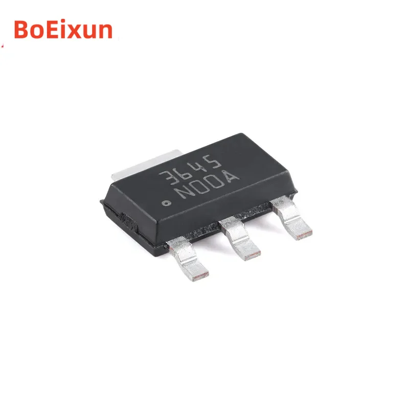 10Pcs/1pc LM7805 LM7805MP LM7805MPX LM7805MPX/NOPB N00A NOOA SOT-223 1.5A 5V Linear Fixed Voltage Regulator Chip IC
