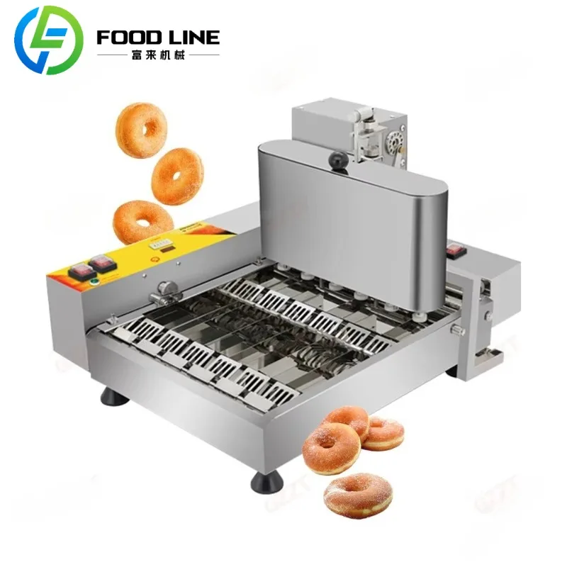 

Профессиональное оборудование коммерческого класса FL для изготовления пончиков по индивидуальному заказу с технологией непрерывного производства и энергосбережения