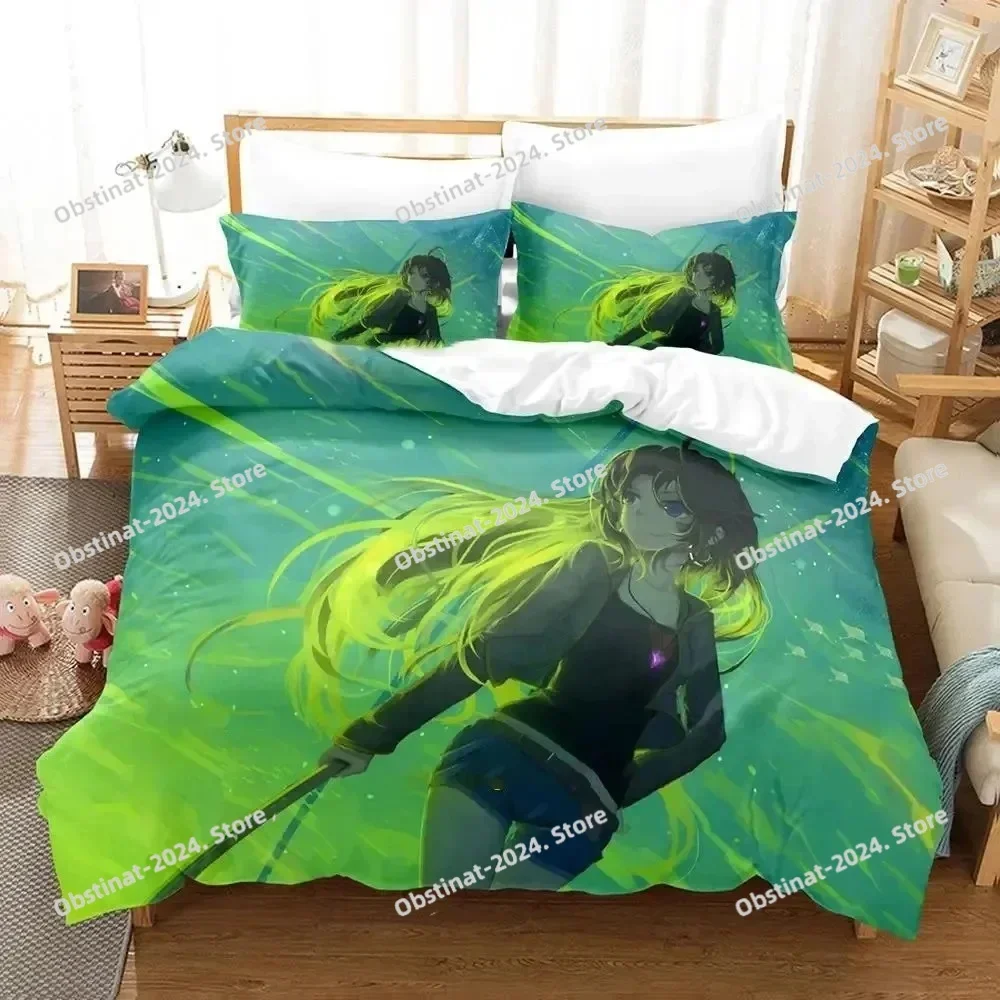 

Anime Pixiv Fantasia Bedding Set Duvet Cover Full Queen King Size Pillowcase Bed Printed Bed Set Aldult Kid Bedroom Single Twin