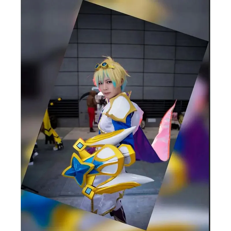 Game LOL Ezreal Cosplay Star Guardian Cosplay Costumes EZ Cos The Prodigal Explorer Costume Full Set Dress