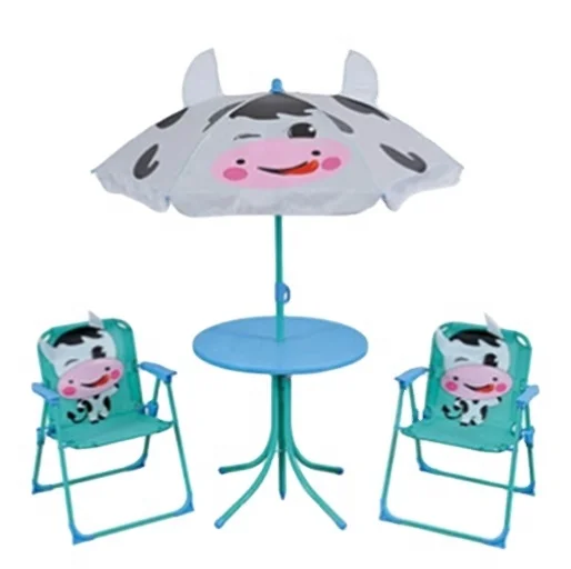 outdoor-folding-table-and-chair-set-with-umbrella-combination-outdoor-beach-chair-portable-folding-chair