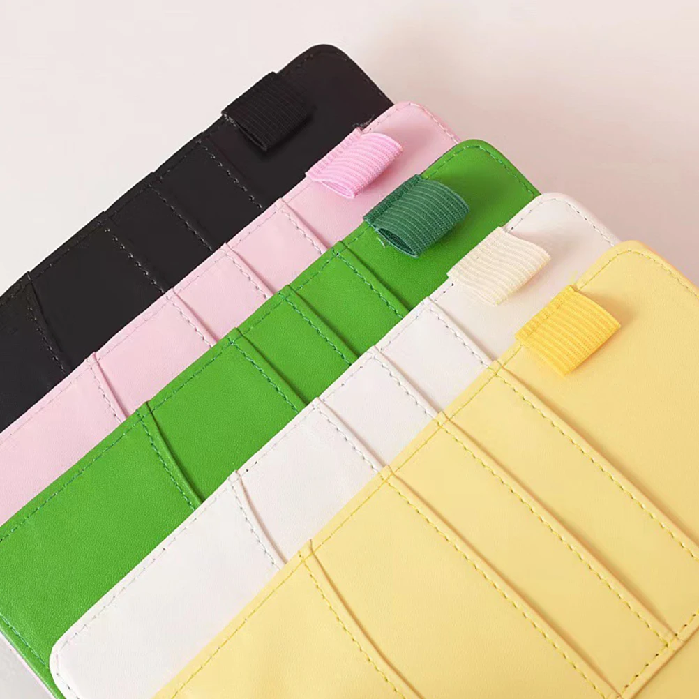 

Crocodile Texture Notebook A6 Binder PU Protective Cover Loose Leaf Cash Budget Lightweight Anti Slip