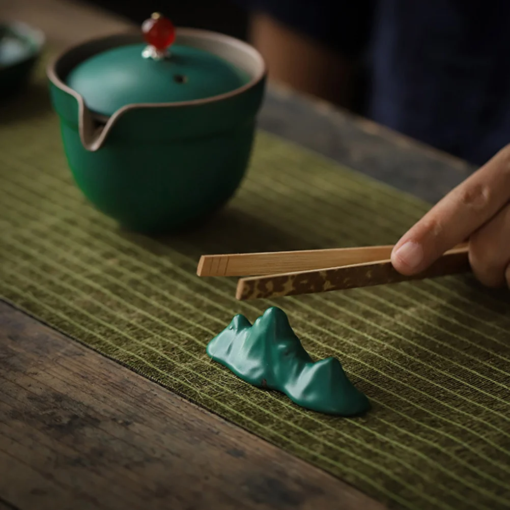 

Ceramic Pen Holder Calligraphy Brush Rack Lightweight Portable Safe Odorless for Writing Practice Ceramic Pen Holder