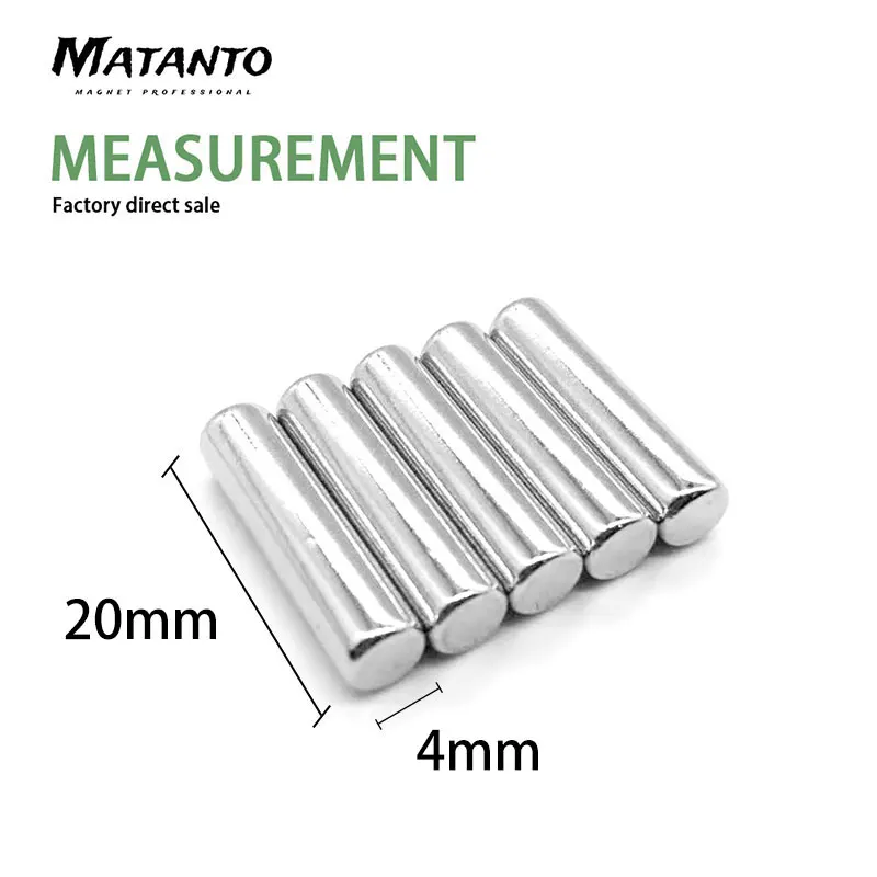 10/20/50/100/200 pz 4x20mm permanente piccolo magnete rotondo magnete al neodimio 4*20mm fai da te Mini potenti magneti magnetici