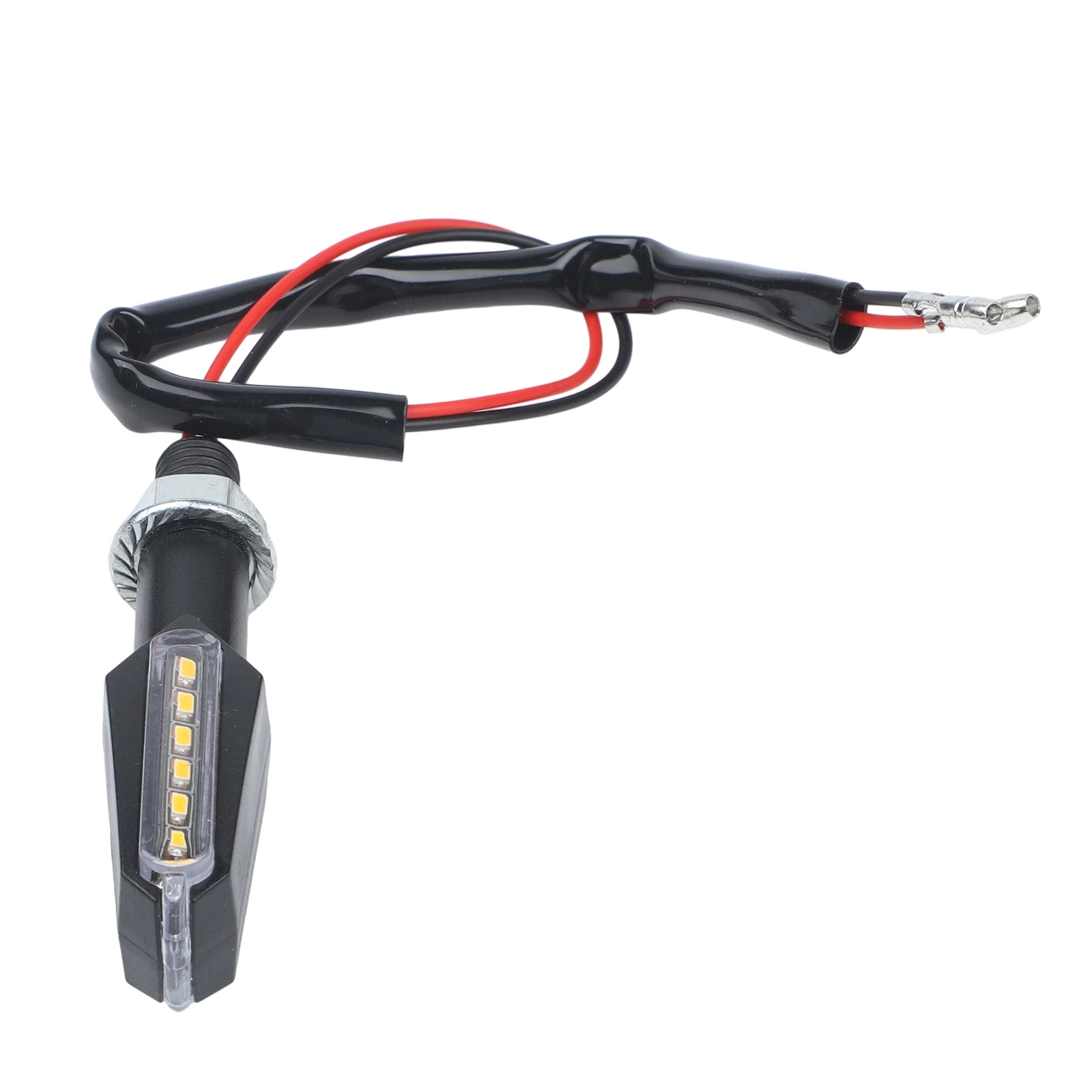 

Пластиковые светодиодные поворотники для мотоциклов с двусторонними указателями направления, оптимизированные для установки на переднюю часть транспортного средства