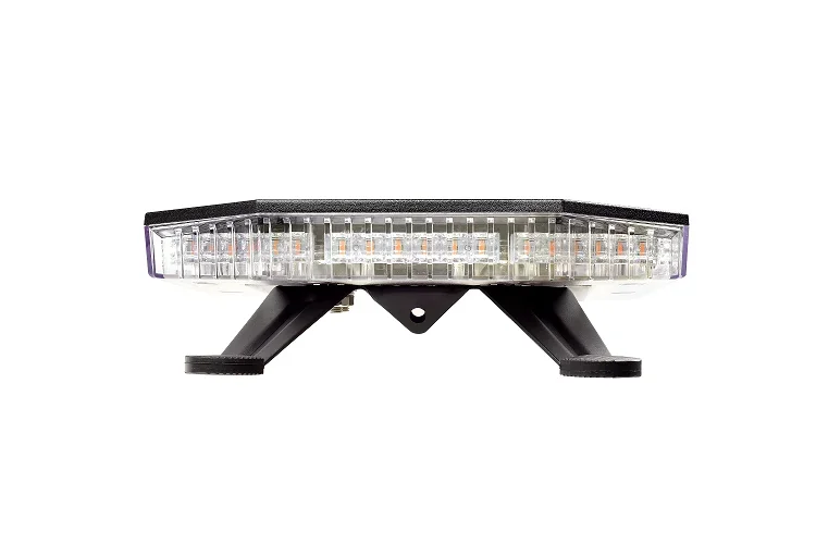 Barre lumineuse LED d'avertissement longue avec 51 modèles de flash, modem de camion, voiture d'urgence, 54"