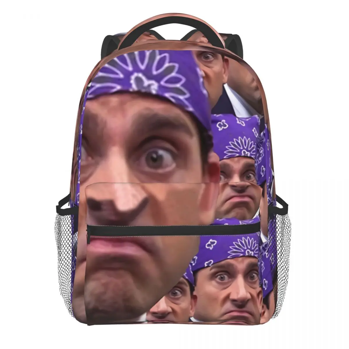 

Prison Mike Multiplied Knapsack for Men Women Michael Scott The Office Student Books Backpack School Laptop Bag Soft Rucksack