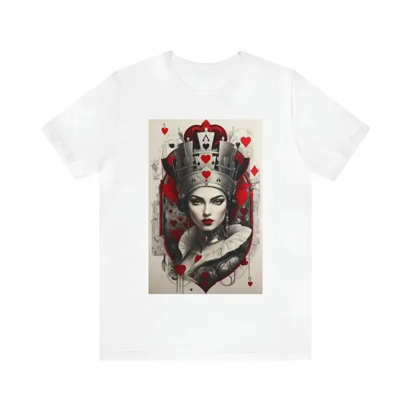 Abstract Face T Shirt Beautiful Woman Colorful Art Design Minimalism