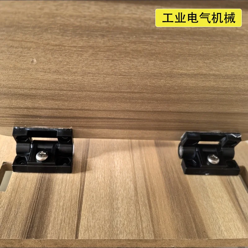 5pcs Black Damping Hinge for Industrial Equipment Cabinet Doors Plastic Folding Sheet Metal Work Suitable for Sheet Metal Work