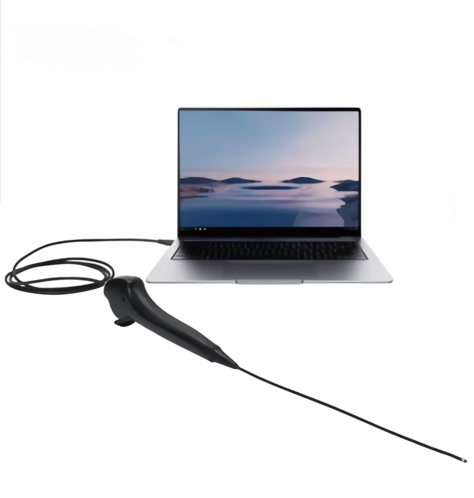 Single Use Flexible Video Rhinolaryngoscope,   Rhinolaryngoscope for ENT minimally invasive examination and clinical diagnosis