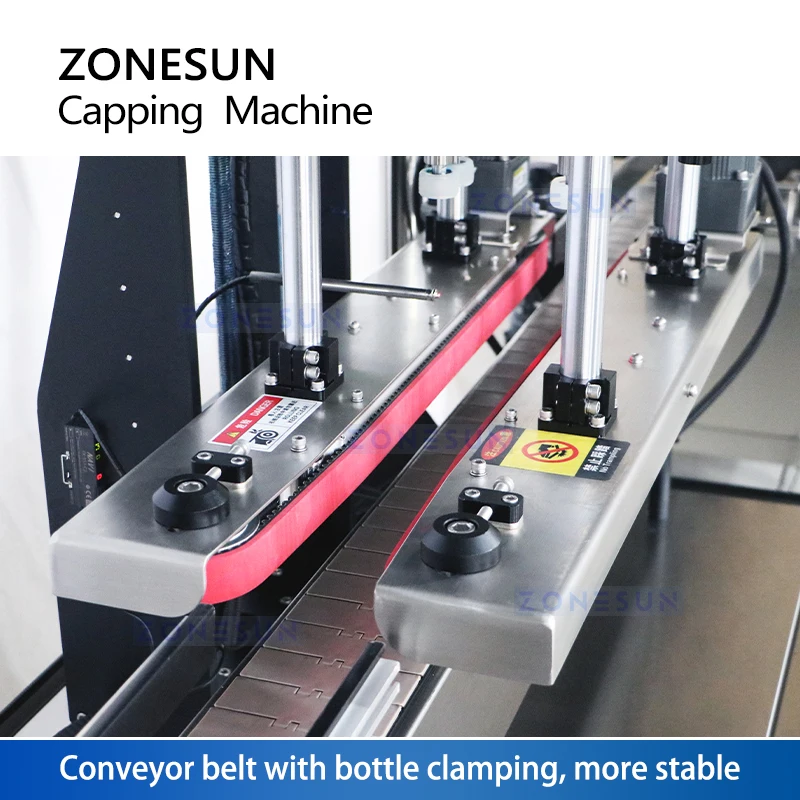 Zonesun ZS-XG440RS Automatic Capping Machine Bottle Capper Screw Capping Equipment Servo Drive