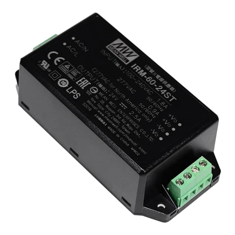 

Y22A-60W 24V 1.25A Power Supply Module IRM-60-24ST Screw Terminal Type AC-DC Power Supply Driver Converter Transformer