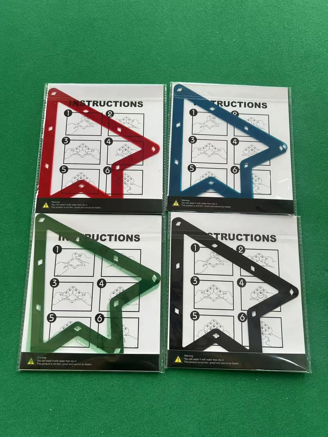 

Professional Billiard Accessory 6pcs/bag Magic Rack Sheet 9 Ball 10 Ball