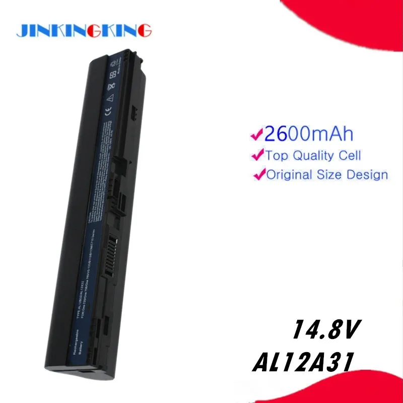 AL12B31 Laptop Battery AL12A31 for Acer Aspire One 756 725 V5-171 AL12X32 AL12B32 for TravelMate B113 B113M Series 14.8V