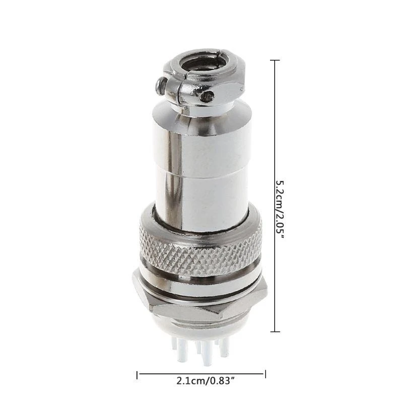 H58C GX20 Aviation Connector Male And Female 2/3/4/5/6/7/8 Pin Socket Plug