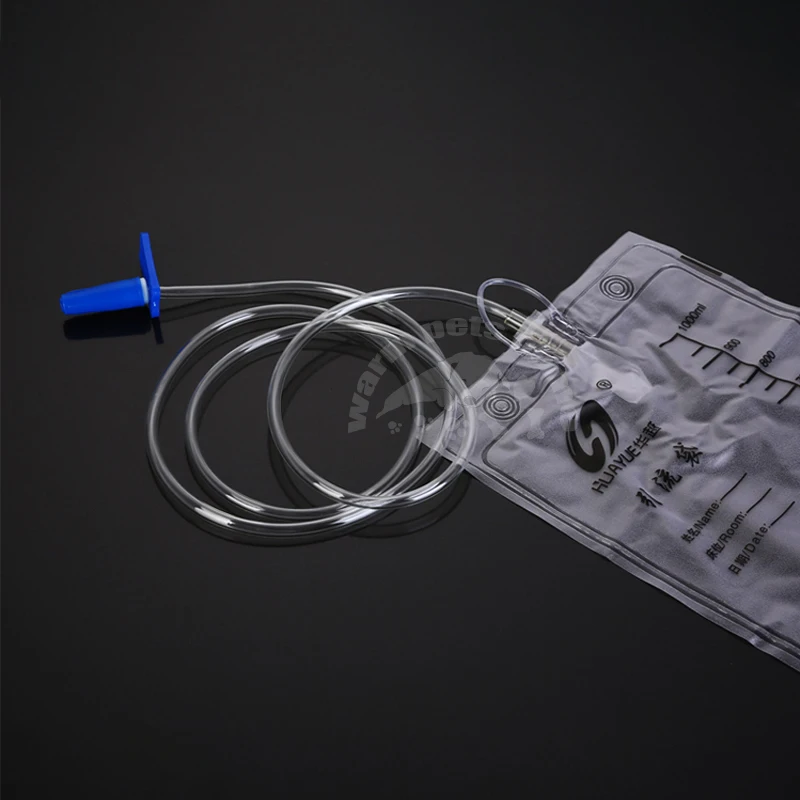 Pet Cat Dog Urine Bag 1000ml Sterile Anti-reflux Animal Urine Bags Veterinary Clinic Products