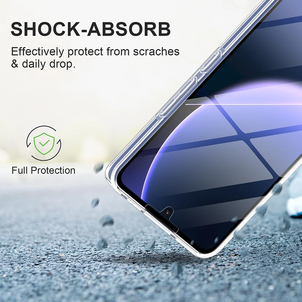 360 Full Body Cover Case For Xiaomi Mi 14 13 13T 12 12T 12X 11 11T Pro Lite Clear Hybrid Hard Screen Protection Soft Thin Shell