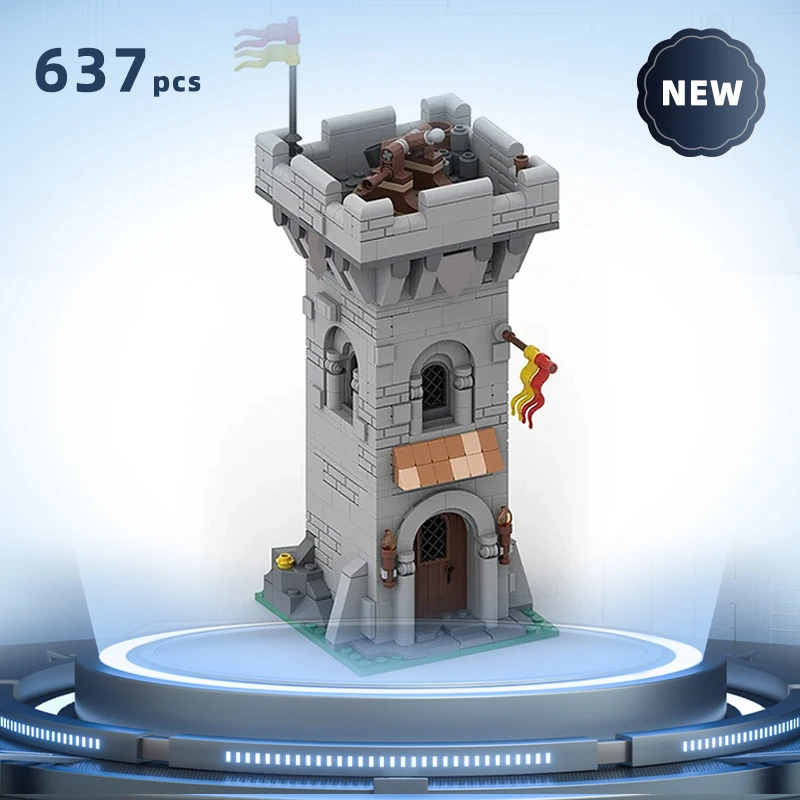 

castle watchtower bricks modular lookout tower blocks castle tower bricks watchtower blocks Modular Medieval birthday moc gift