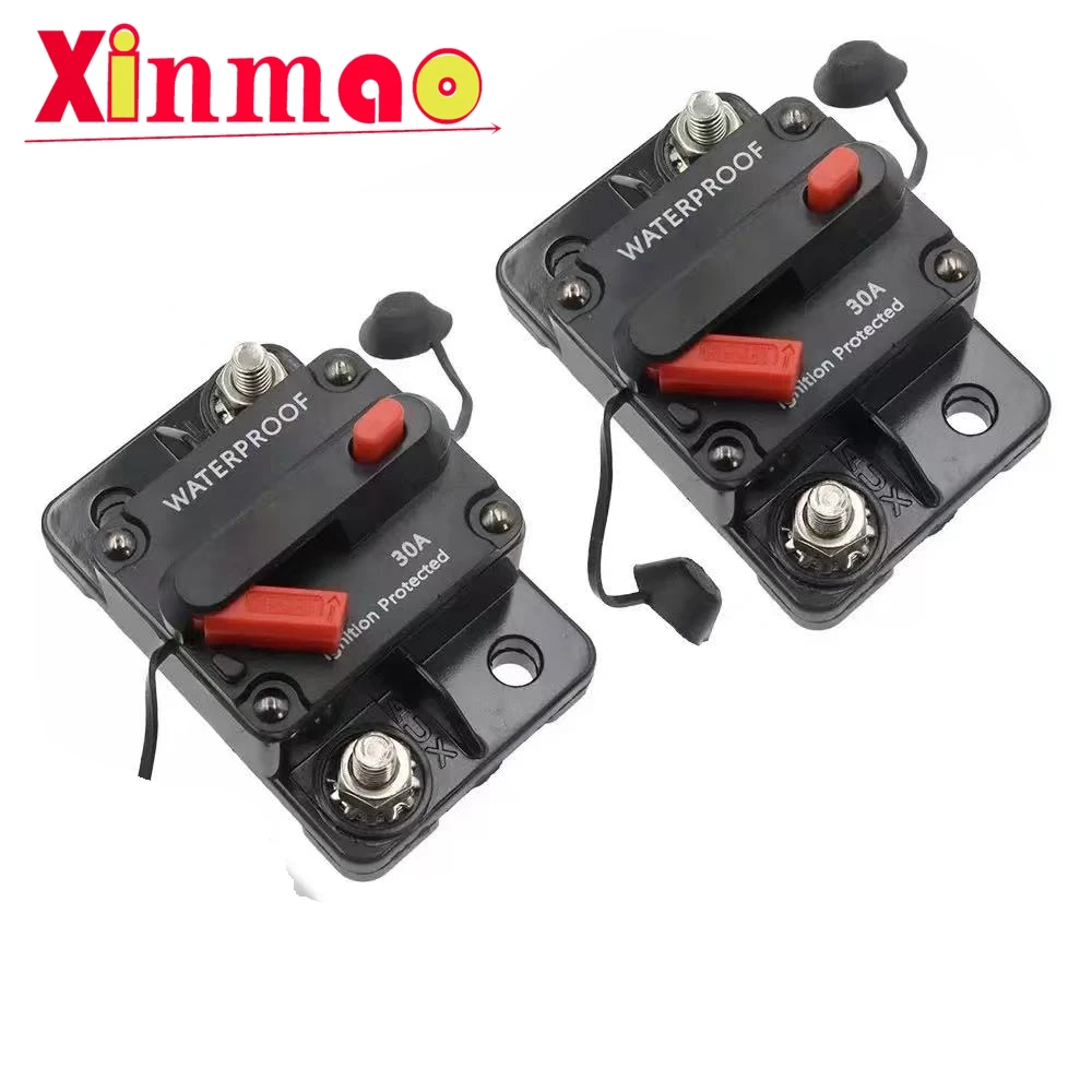 Auto yacht circuit breaker, automatic circuit breaker protection, recoverable circuit breaker, fuse seat circuit protector