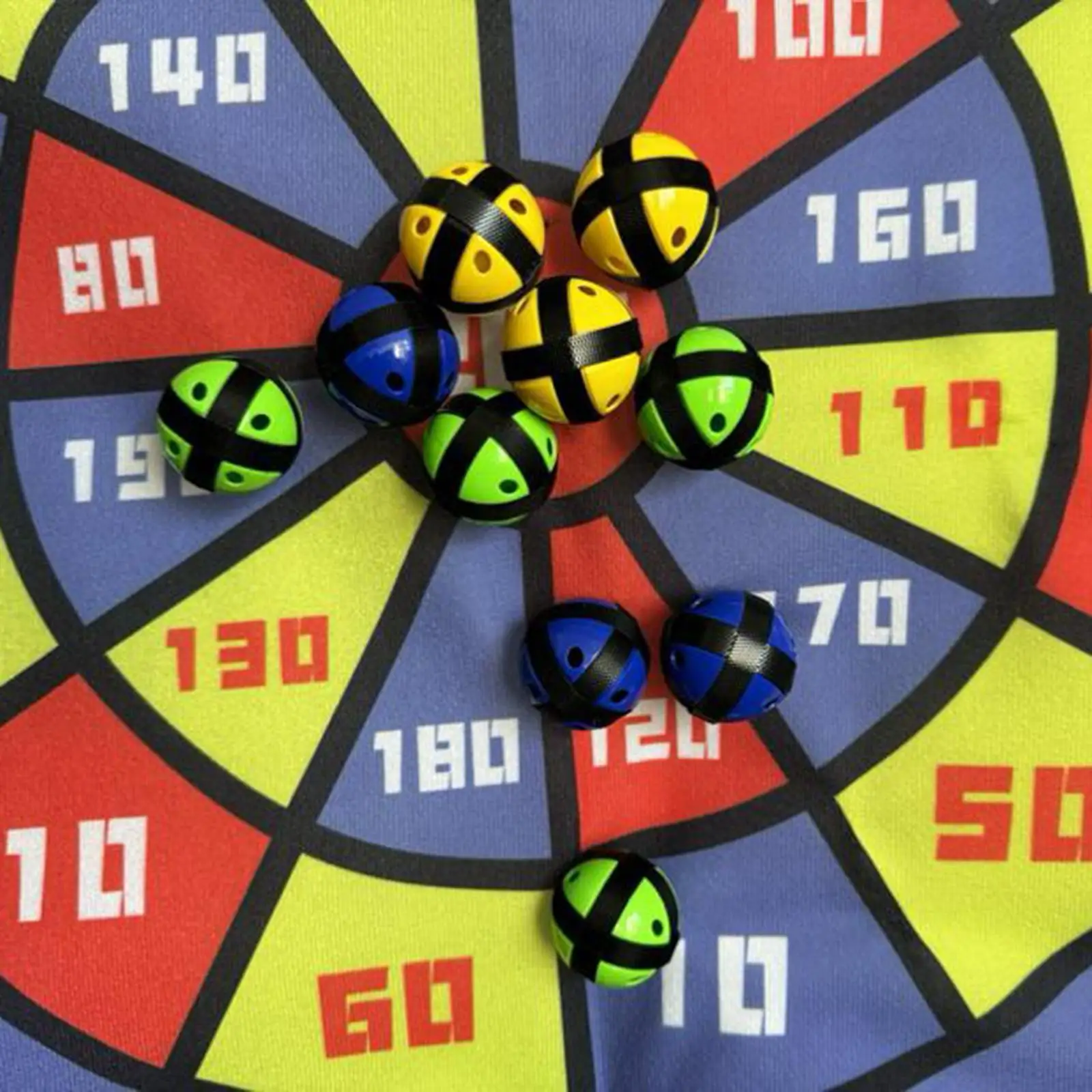 Kids Dart Board Trampoline Toss Cloth Target Play Set for Family Sports Games Children Outdoor Fun