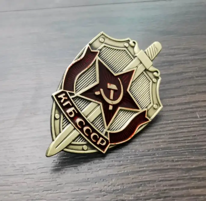 

Spot foreign trade, Soviet KGB emblem, medal collection, approximately 52MM in length and 32M in width