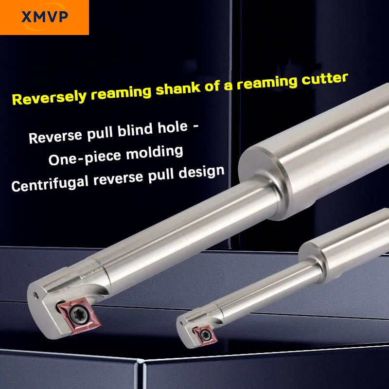 Reverse plunge milling cutter shaft reverse reaming hole reaming cutter shaft CNC reverse pull-point milling cutter