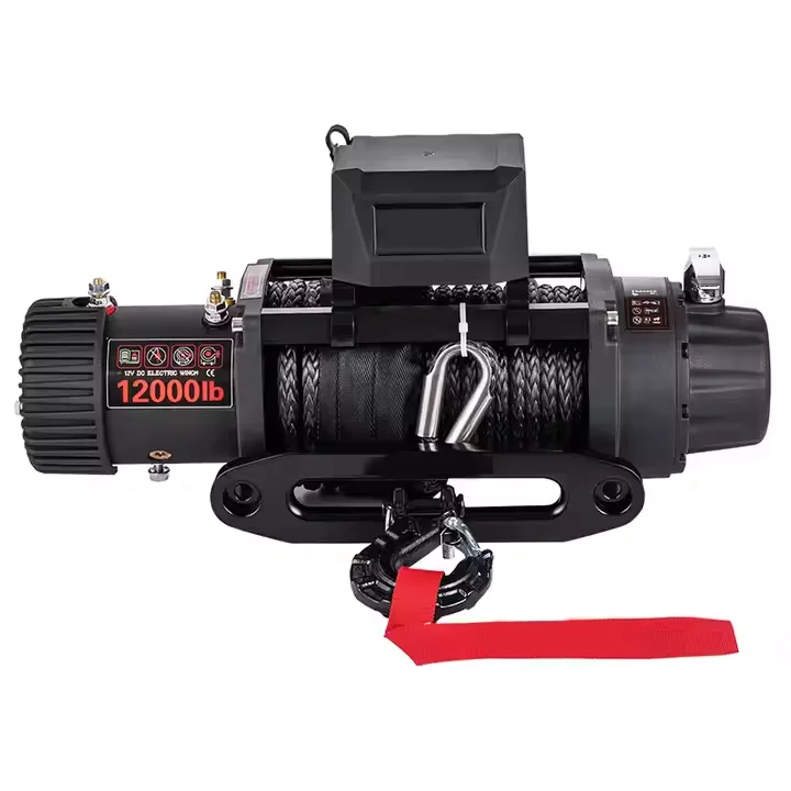 

Электрическая лебедка Advanced, грузоподъемность 13500 фунтов, 12 В, серия синтетических веревочных пинтеров, лебедка для джипов