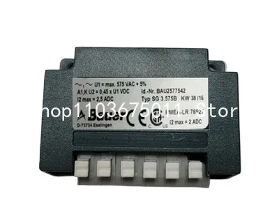 Typ SG 3.575B BAU2577542 U1=max.575VAC+5% Rectifier Domestic Bauer