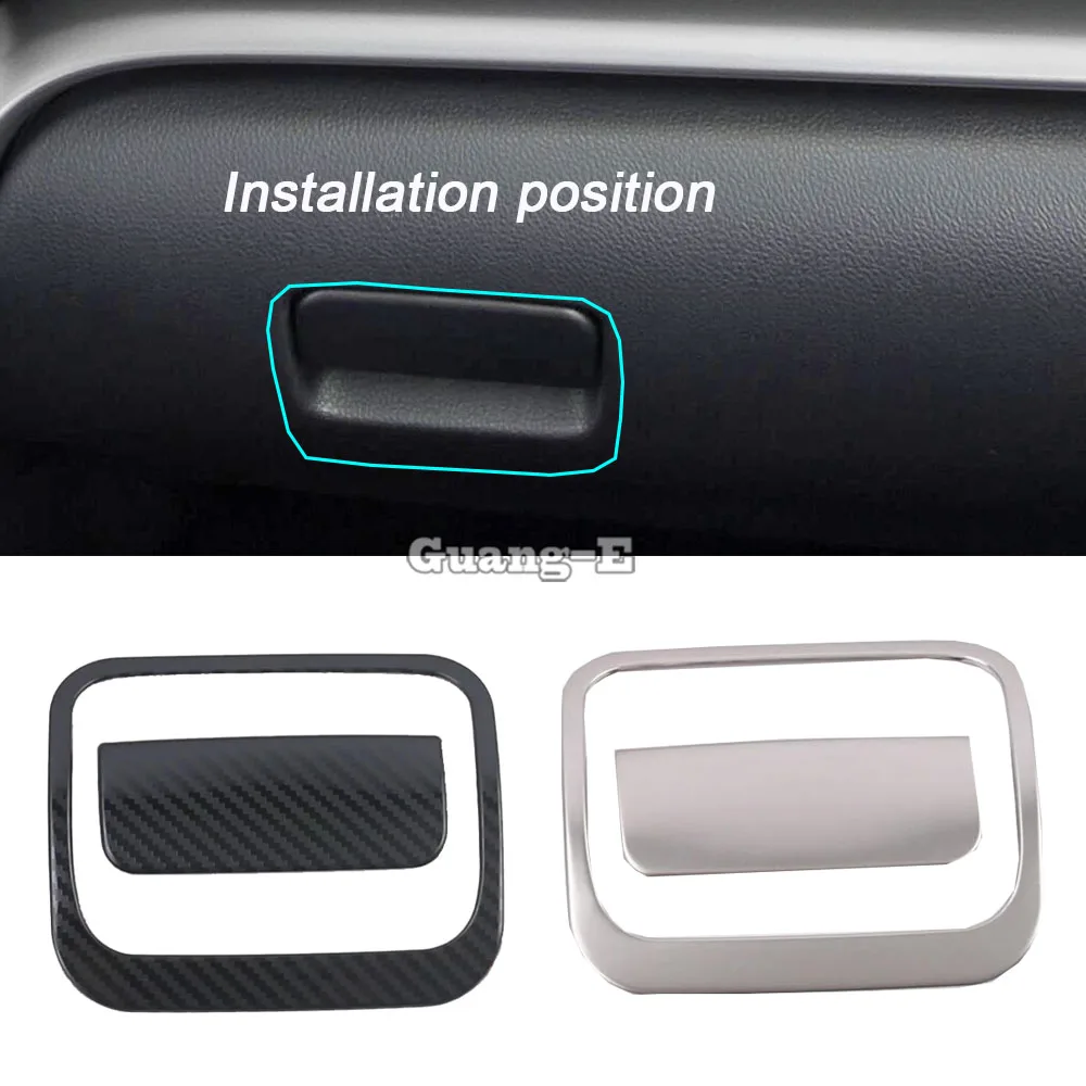 For Mitsubishi Eclipse Cross 2017 2018 2019 2020 2021 Car Gloves Box Handle Buckle Cover Trim Panel Frame
