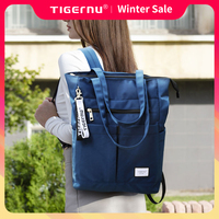 Tigernu New Women Tote Backpack Multiway For Girls School bag Handbags Female Laptop Backpack Large Capacity Convertible Mochila