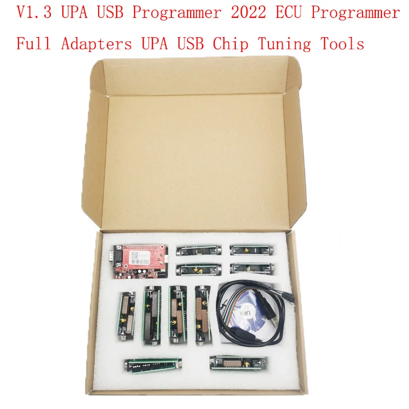 

ECU Programmer UPA in Perfect Packing box UPA USB Programmer V1.3 Full Adapters USB Chip Tuning Tools with NEC Function