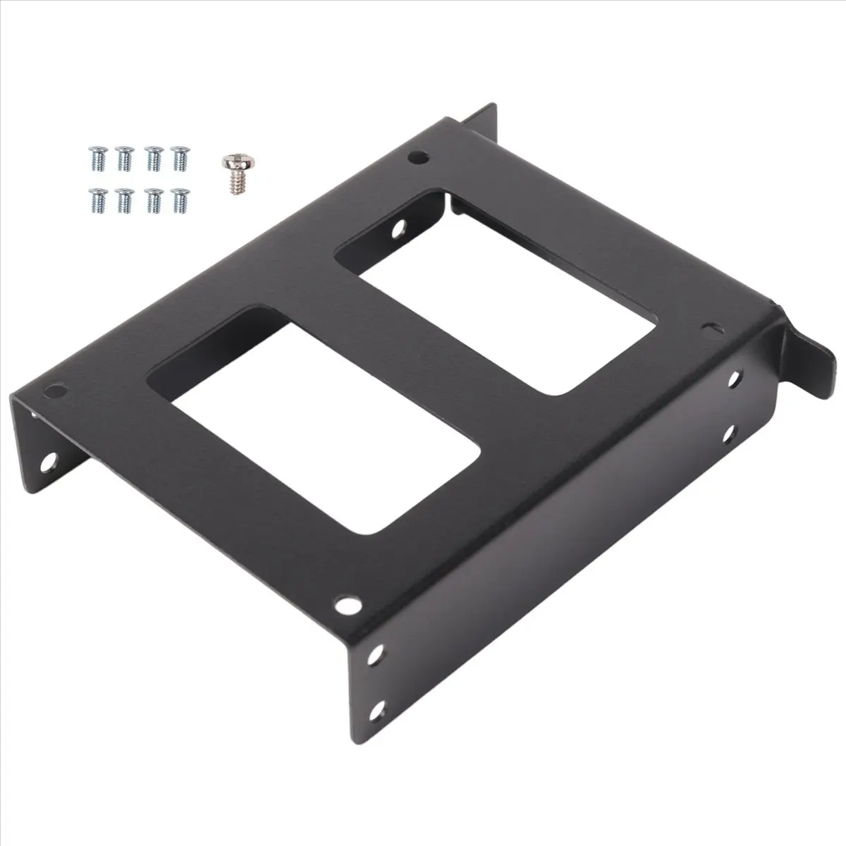 B21B PCI Slot 2.5Inch IDE/SATA/SSD/HDD Rear Panel Mount Bracket Hard Drive Adapter Tray with Half-height Profile Bracket