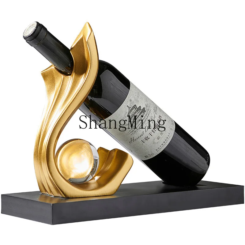 

DSA luxury abstract art is flourishing, wine rack, living room TV cabinet, wine cabinet decoration ornaments, housewarming