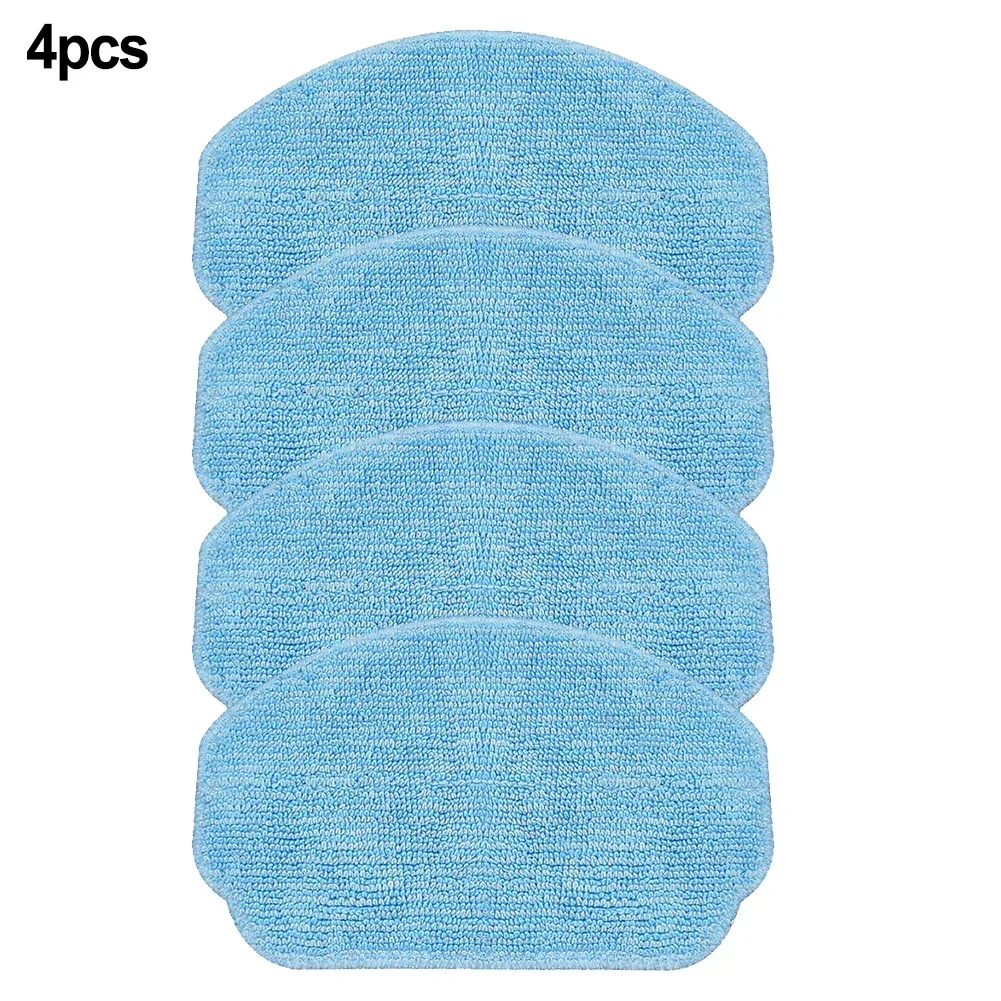 4/10 Pcs Mop Cloth For ZCWA BR150/BR151, For ONSON BR150/BR151 Robot Vacuum Cleaner Dry And Wet Usage Mop Cloths Pad Floor Clean