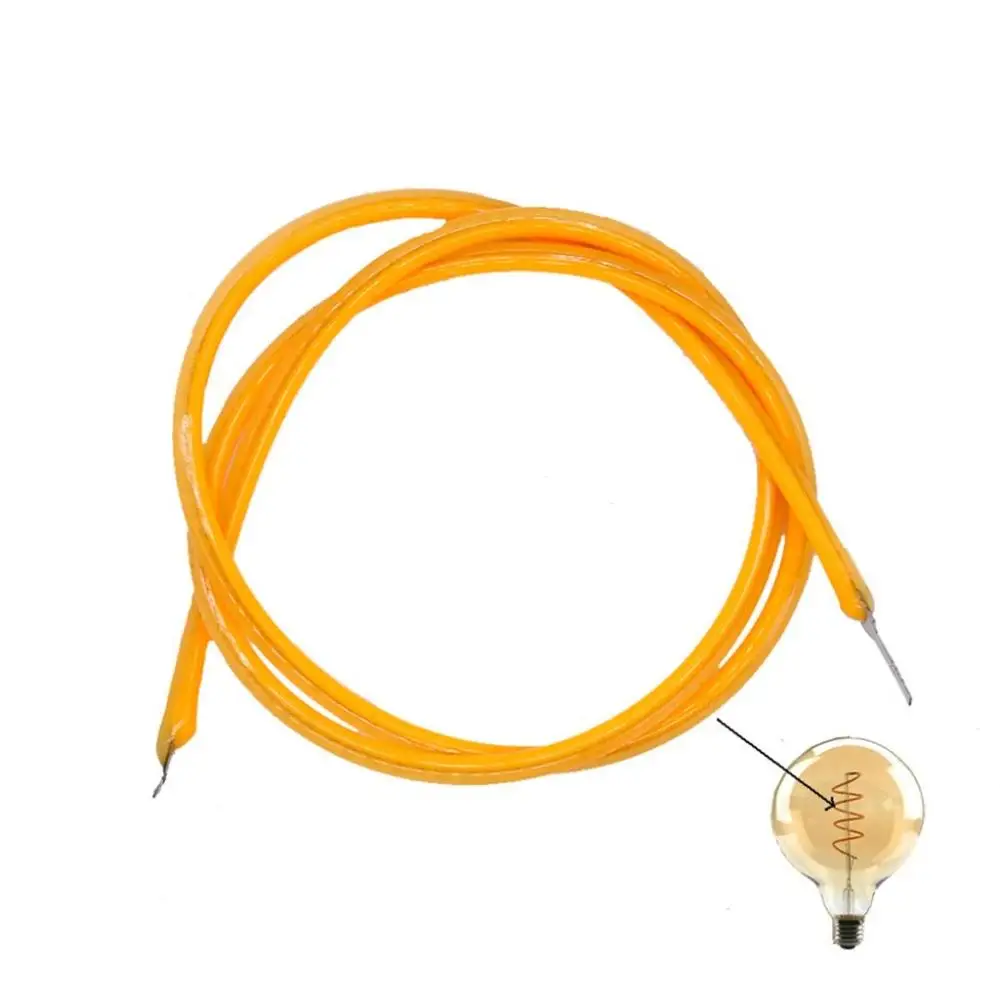 DC3V 130mm 300mm Warm 2200K  Retro Edison Bulb LED Filament Lamp Parts LED Bead Light Accessories Diodes Flexible Filament