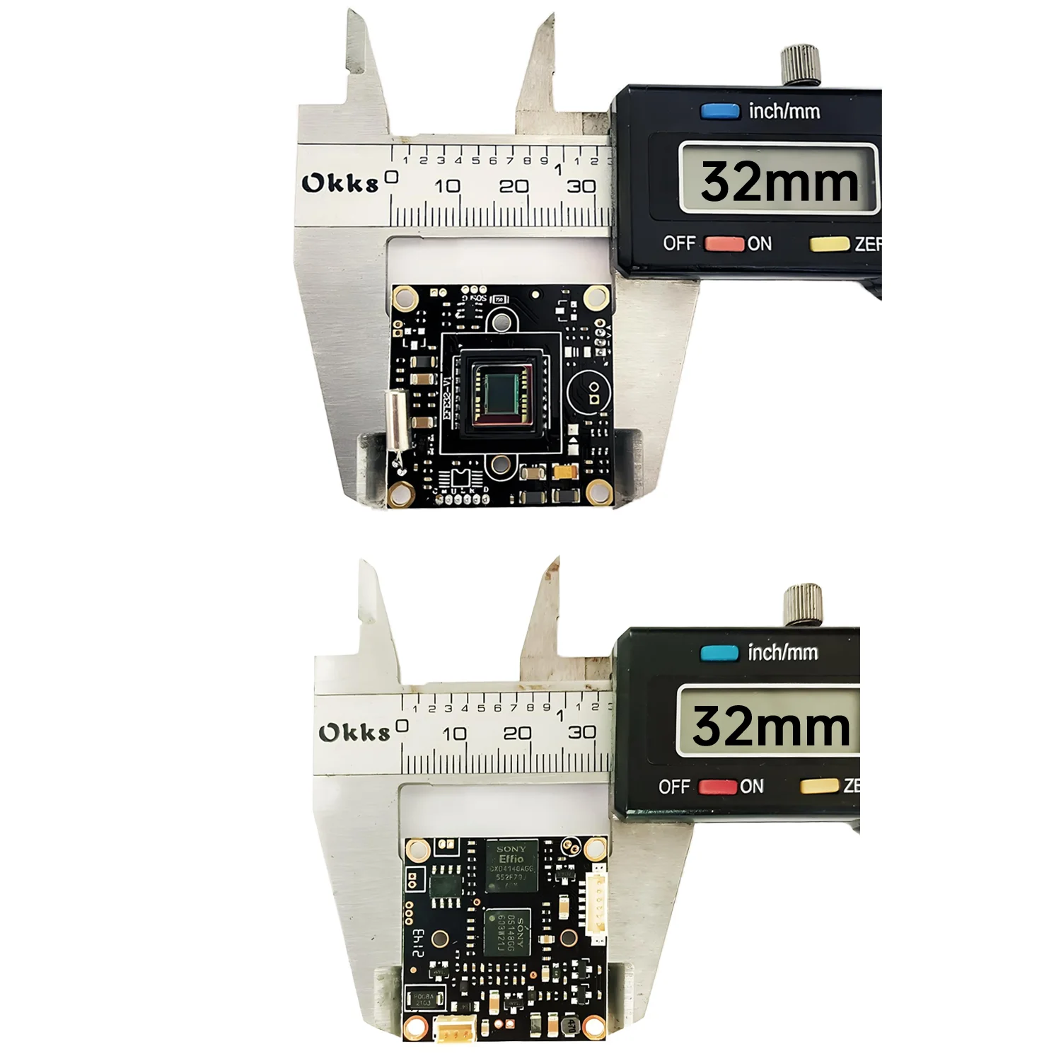 CLESTECH SONY EFFIO CCD 4140 + 673 800TVL módulo de Chip cámara CCTV analógica 32*32mm microscopio DIY Cable de menú Osd conjunto completo Monitor