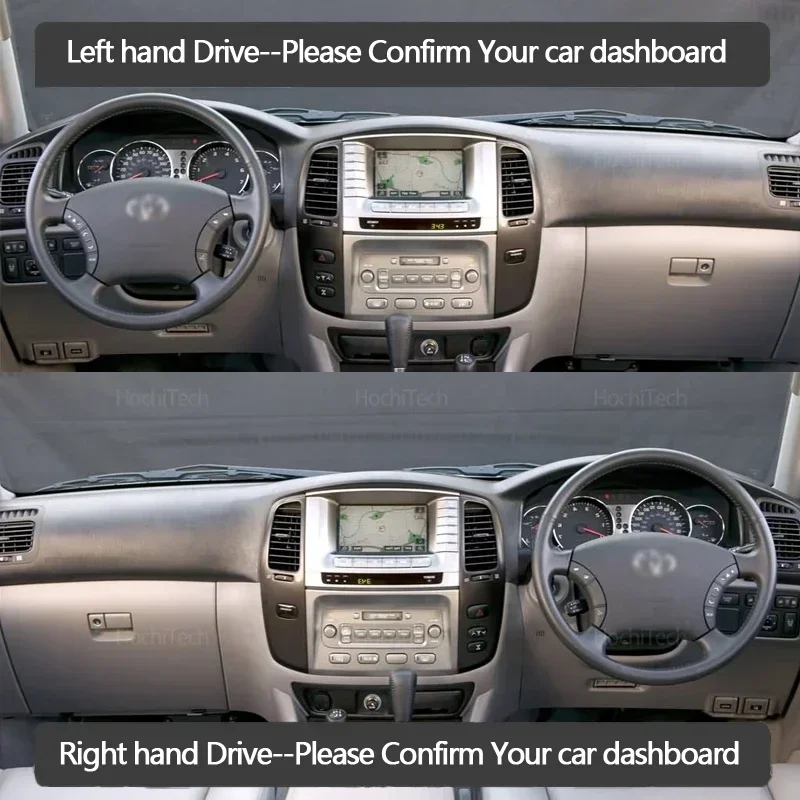 For Toyota Land Cruiser LC100 2002 2003 2004 2005 2006 2007 Dashboard Cover Dash Board Mat Carpet Pad Shade Cape Blanket
