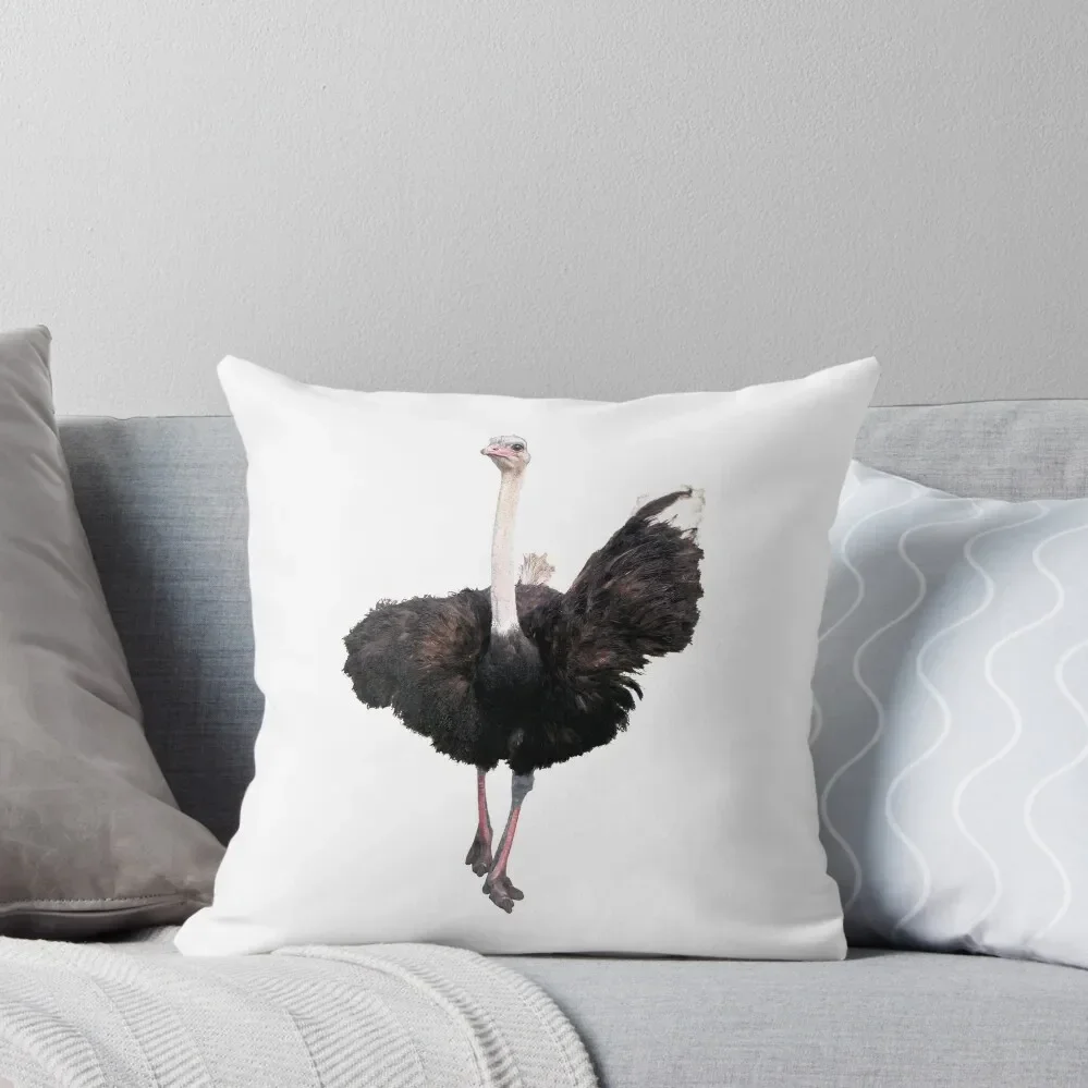 

Ostrich Throw Pillow pillow cover christmas autumn pillowcase Christmas Pillow Covers