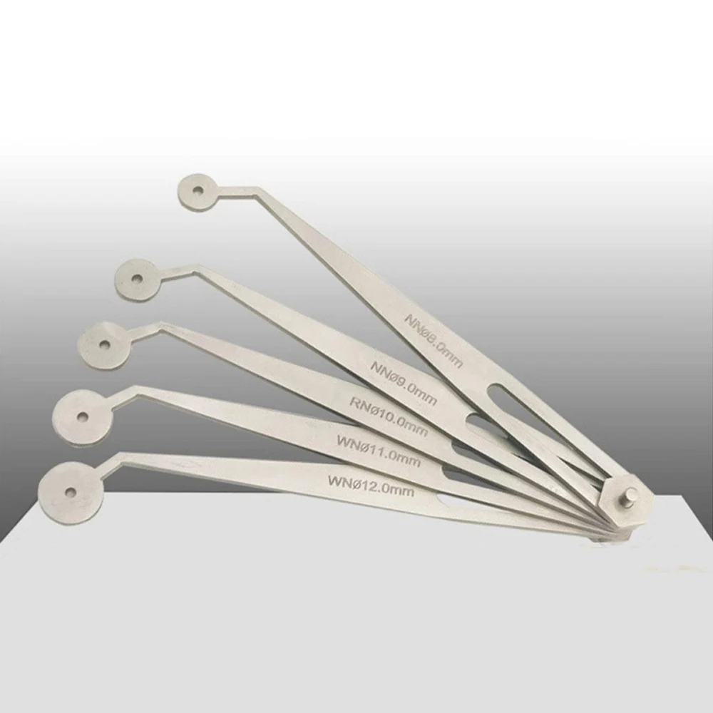 1set Manual Dental Implant Distance Indicator 3mm-12mm Interdental Measuring Ruler