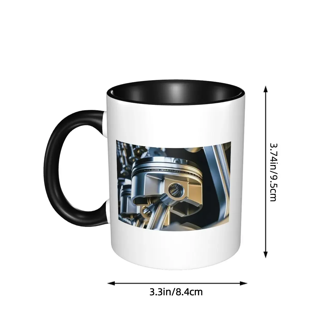 Engine Mechanical Bearings Enthusiast Mug Funny Ceramic Coffee Cups Tea Mugs Milk Cup Drinkware Gift for Friends